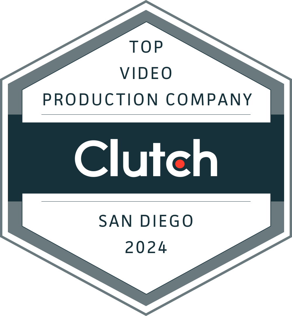 top clutch.co video production company san diego 2024