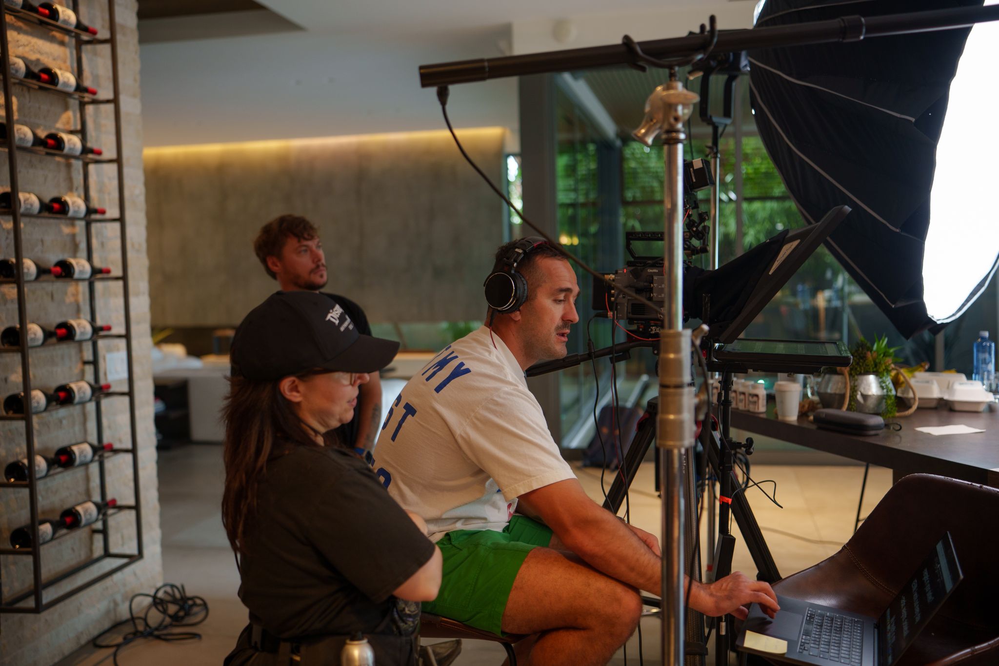 vertical film production crew